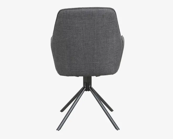 Spisebordsstol med drejestel og armlæn