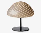 Bordlampe Mini Mus grå H.17 cm 