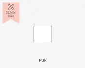 En rektangulær ramme med en enkel, tynd sort kant og et tomt hvidt midterfelt, velegnet til at vise eget kunstværk eller fotos. Rammen har et rent, moderne udtryk med skarpe hjørner og ingen synlige dekorationer.