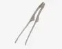 Stegepincet stål L.28,3 cm