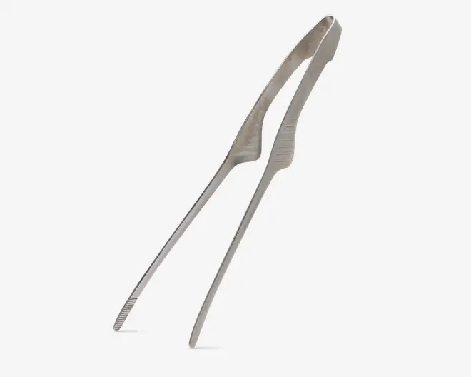 Stegepincet stål L.28,3 cm