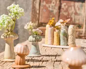 Vase mix keramik 11x8x21cm 