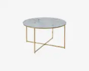 Sofabord m. Glasplade