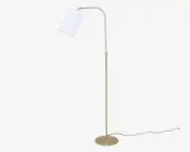 Peak Gulvlampe Plast Messing H.145 cm