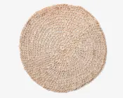 Dækkeserviet papir rosa Ø.42 cm