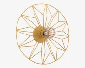 Væglampe Castanuelo Guld Ø.42,5cm