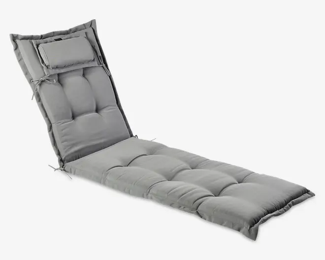 Hynde m/nakkepude t/solseng grå