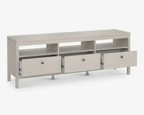 Tv-bord Madrid cashmere m/3 skuffer