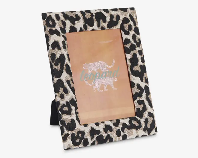 Ramme leopard design 19,5x24,5 cm