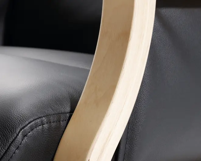 Otium stol sort/natur med sædeløft