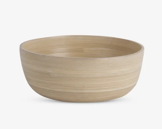 Skåle sæt bambus natur 3 stk. 