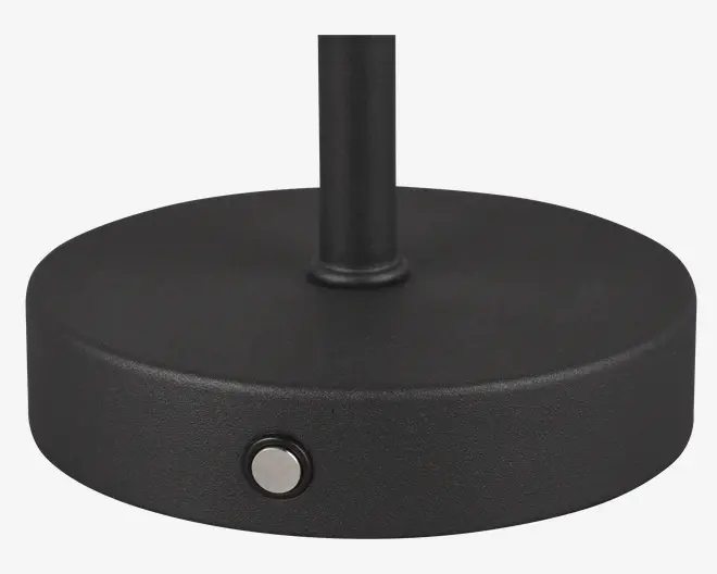 Bordlampe Jeff mat sort H.30 cm 