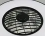 Loftlampe med ventilator og farveskift