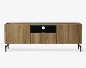 Tv-bord Bergen Catania Eg/Sort