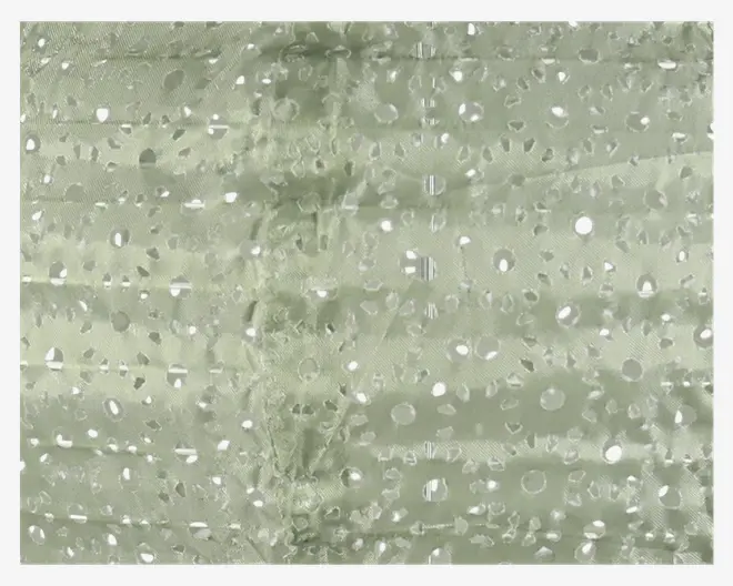 Solar rispapirlampe grøn Ø.33 cm