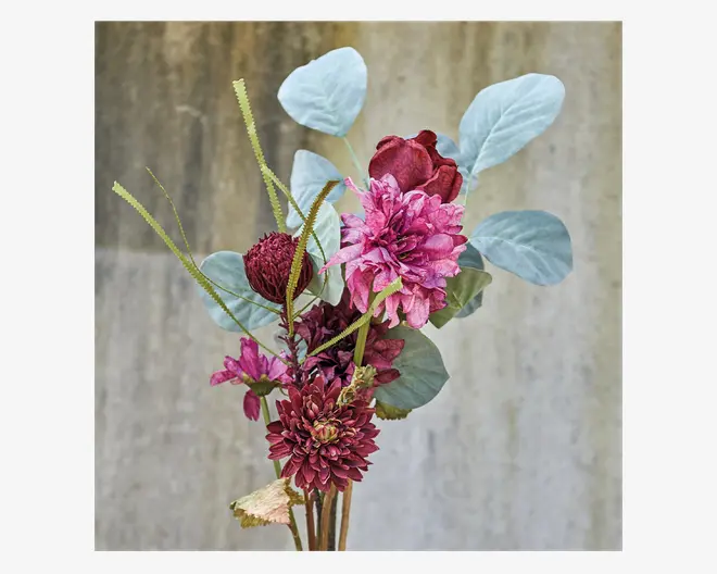 Stilk Georgine Rød H.50 cm