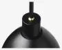 Loftlampe Rock sort Ø.20 cm