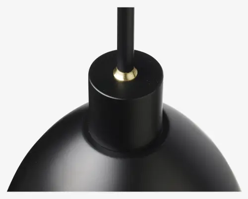 Loftlampe Rock sort Ø.20 cm