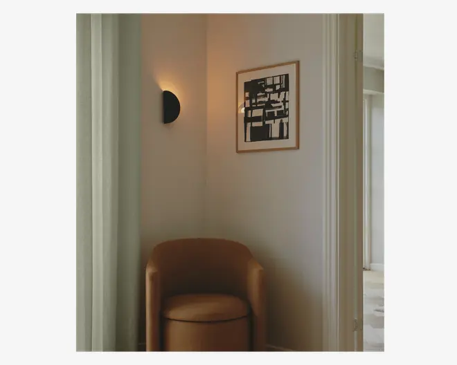 Væglampe 2110 E14 sort