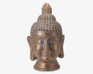 Figur buddha hoved H.57 cm