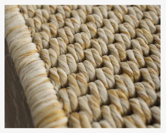 Måtte Monaco sandfarvet 50x80 cm 