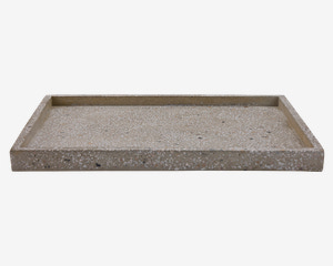 Bakke I Terrazzo 30x42cm Brun