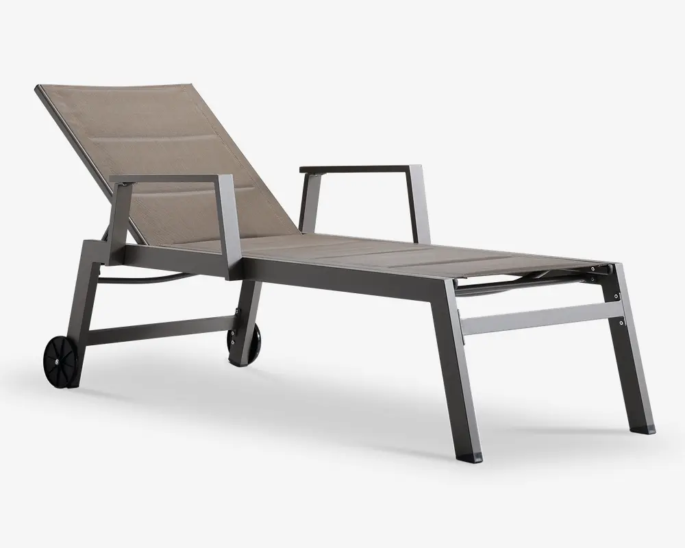 Solvogn m/hjul champagne