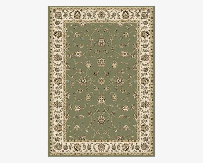 Wilton Flora Grøn 160x230 cm 