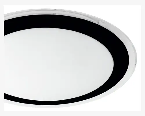Plafond Competa 2 sort Ø.33,5 cm