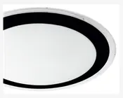 Plafond Competa 2 sort Ø.33,5 cm 