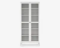 Vitrine Roma i hvid