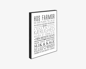 Klods Hos Farmor 15x21 cm