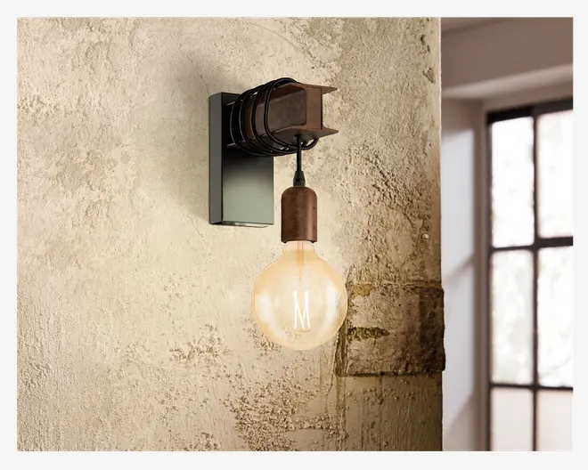 Pære Spiral Amber E27 4,5 Watt