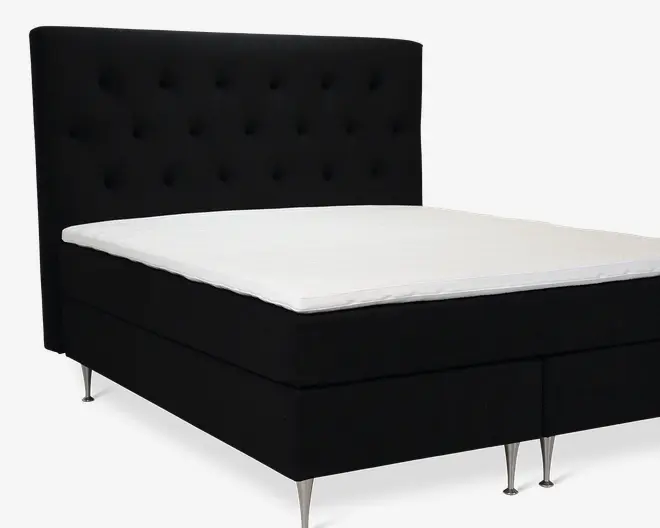 Lecce Continentalseng 180X200 cm sort