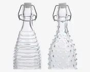 Glas Flaske 1000 ml Ass.