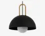 Calmanera pendel sort Ø.32,5 cm