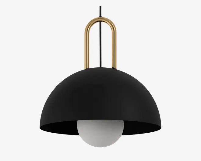 Calmanera pendel sort Ø.32,5 cm