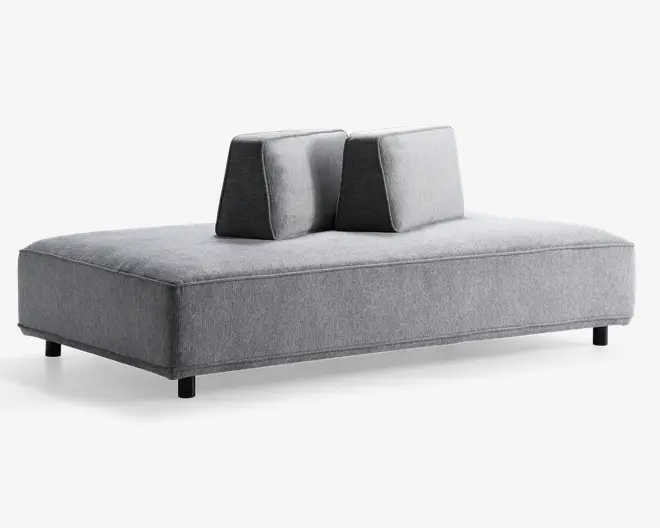 Sofa/sovesofa med løse rygstykker