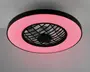 Loftlampe med ventilator og farveskift