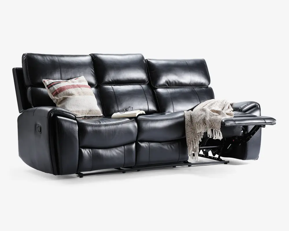 Sofa 3 Pers m. Recliner Funktion