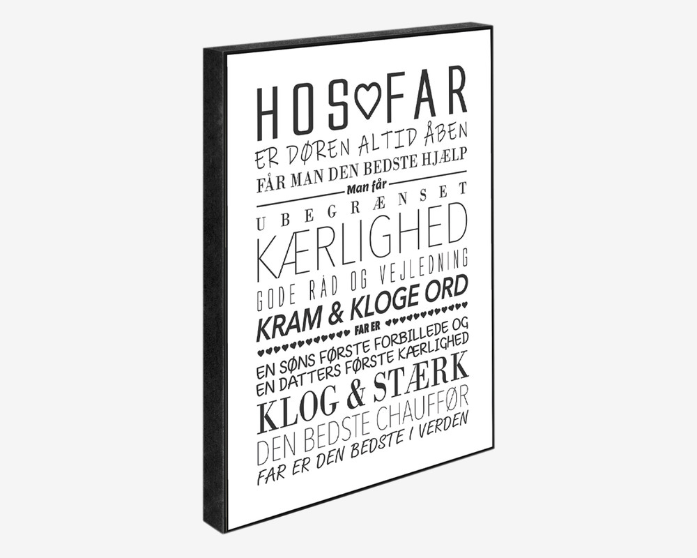 Klods Hos Far 15x21 cm