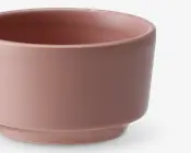 Atlas skål multi pink Ø.9,5 cm