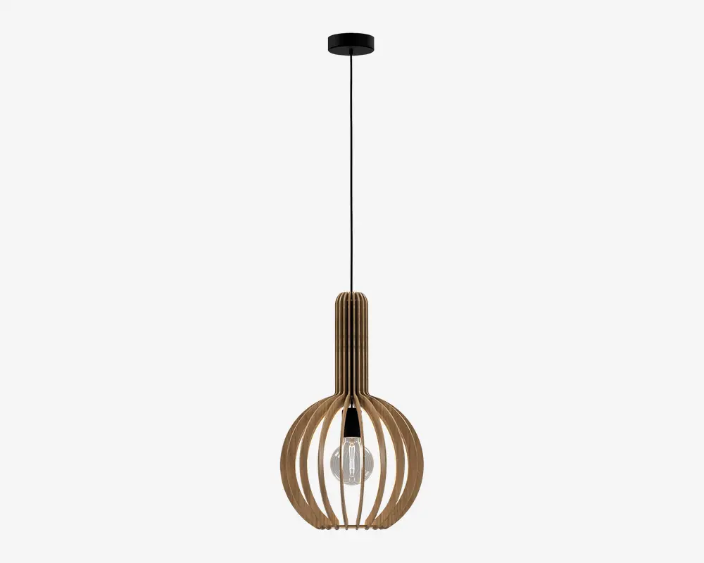 Velasco pendel ahorn/sort Ø.31 cm 