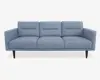 Sofa 3 Pers Blå