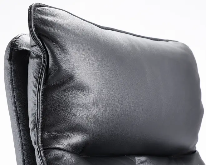 Drejestol m/indbygget skammel og 0-gravity