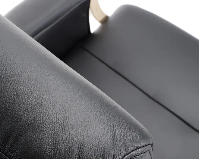 Otium stol sort/natur med sædeløft