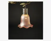 Solcelle blomst rosa Ø.10,7 cm 