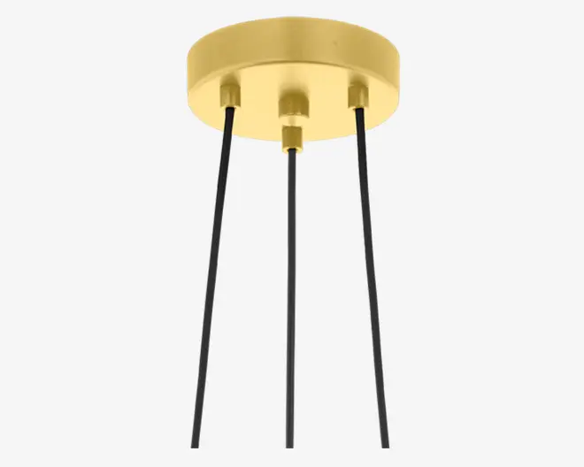 Klyngependel Tarbes Guld Ø.35,5 cm