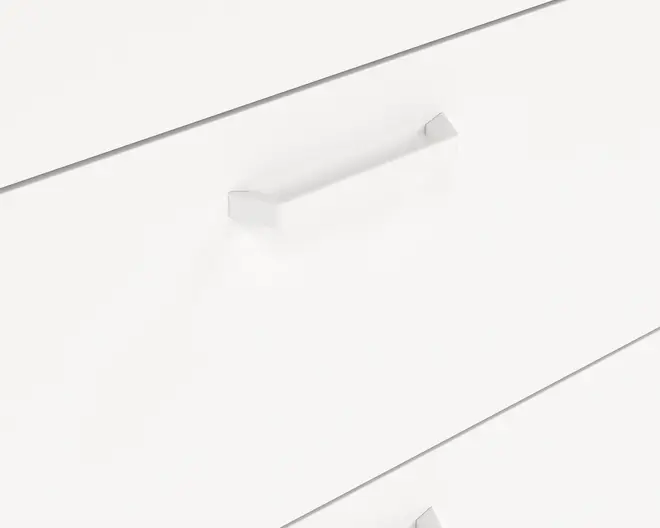 Kommode Sofia hvid med 3 skuffer 