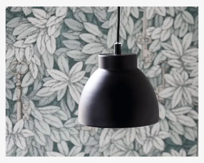 Pendel Object sort Ø.16 cm